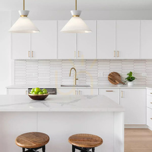 Halston Pendelleuchte - 1 Lichtquelle - Gebürstetes Gold Elstead 4 Halston Pendelleuchte - 1 Lichtquelle - Gebürstetes Gold Elstead small 4