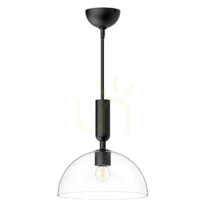 Jude Pendelleuchte - 1 Lichtquelle - Schwarz matt Elstead small 0