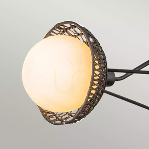 Perth Kronleuchter - 3 Lichtquellen - Mattschwarz Elstead 3 Perth Kronleuchter - 3 Lichtquellen - Mattschwarz Elstead small 3