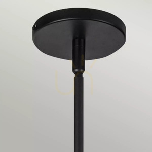 Perth Pendelleuchte - 1 Lichtquelle - Mattschwarz Elstead small 5