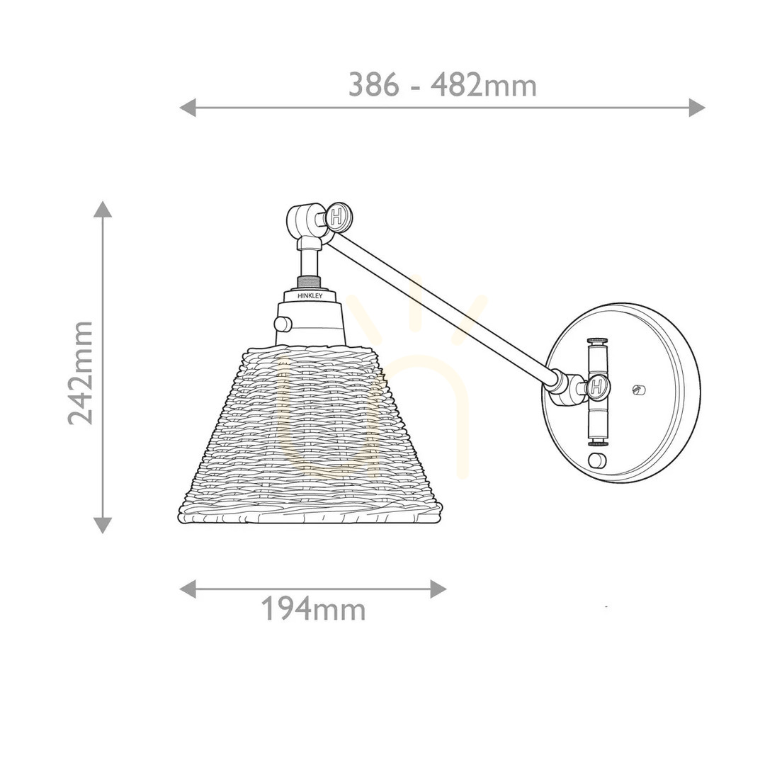 Vorschau Arti Wandleuchte - 1 Lichtquelle - Schwarz Elstead Arti Wandleuchte - 1 Lichtquelle - Schwarz Elstead