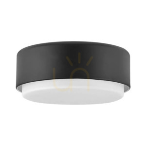 Deckenleuchte Cedric - 2 Lichtquellen - Schwarz Elstead small 0