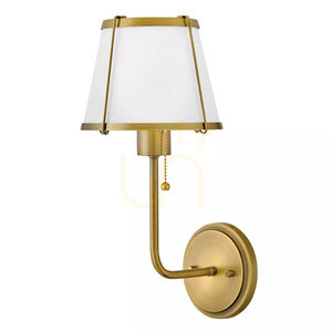 Clarke Wandleuchte - 1 Lichtquelle - Tinted brass Elstead small 6