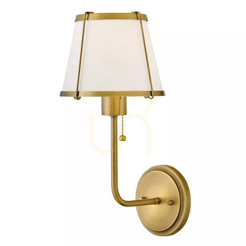 Prüfen Clarke Wandleuchte - 1 Lichtquelle - Tinted brass Elstead