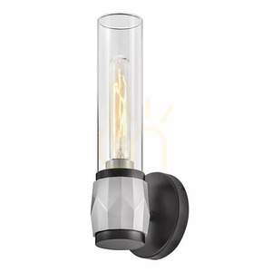 Ellison Wandleuchte - 1 Lichtquelle - Gebürstetes Schwarz Elstead small 1