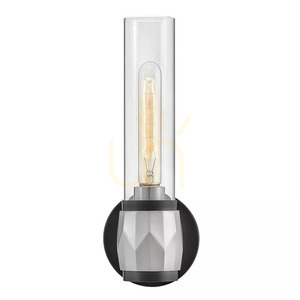 Ellison Wandleuchte - 1 Lichtquelle - Gebürstetes Schwarz Elstead small 2