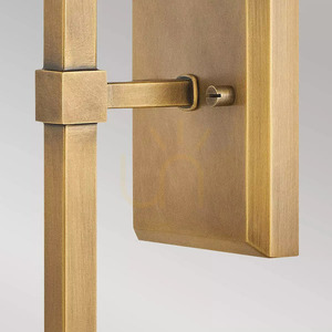 Moore Wandleuchte - 1-flammig - Messing Heritage Brass Elstead small 2