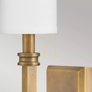 Moore Wandleuchte - 1-flammig - Messing Heritage Brass Elstead small 3