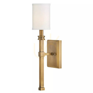 Moore Wandleuchte - 1-flammig - Messing Heritage Brass Elstead small 6