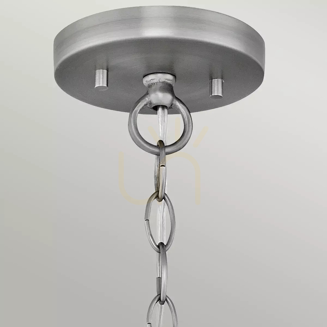 Vorschau Nash Pendelleuchte - 1 Lichtquelle - Nickel antik Elstead Nash Pendelleuchte - 1 Lichtquelle - Nickel antik Elstead