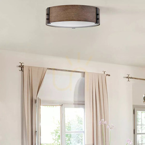 Sawyer garden plafond - 3 Lichtquellen - Holzimitation Elstead 3 Sawyer garden plafond - 3 Lichtquellen - Holzimitation Elstead small 3
