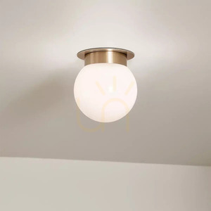 Kichler Albers Deckenleuchte Champagne Bronze E27 20,3 cm KL-ALBERS-F-G-CPZ small 5