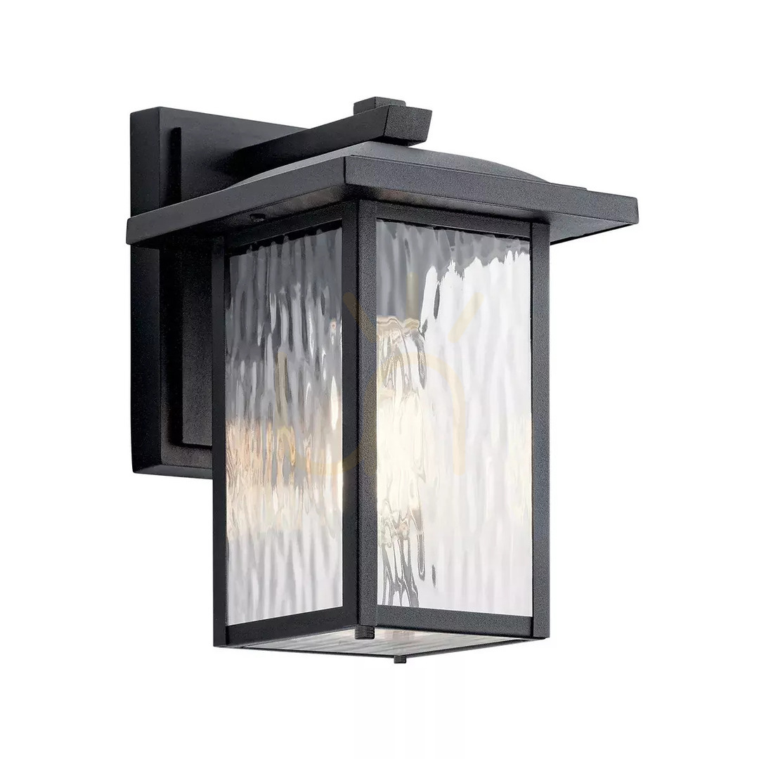 Prüfen Kleine Wandlaterne Cappanna - 1 Lichtquelle - Struktur schwarz Elstead Kleine Wandlaterne Cappanna - 1 Lichtquelle - Struktur schwarz Elstead