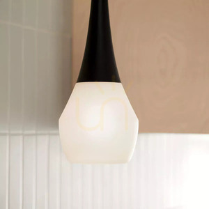 Deela Pendelleuchte - 1 Lichtquelle - Schwarz Elstead small 5
