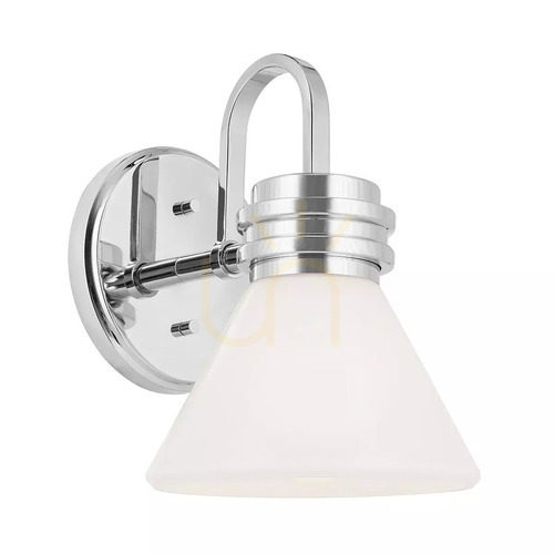 Prüfen Farum Wandleuchte - 1 Lichtquelle - Chrom poliert Elstead