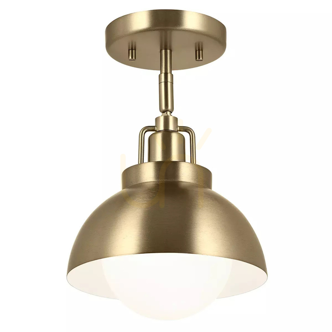 Aussicht Wandleuchte, Semi-Plafond, Niva Pendelleuchte - 1 Lichtquelle - Champagne Bronze Elstead Wandleuchte, Semi-Plafond, Niva Pendelleuchte - 1 Lichtquelle - Champagne Bronze Elstead