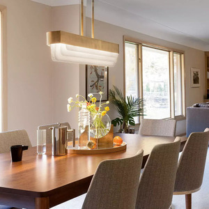 Serene LED-Insellampe - - Naturmessing Elstead small 5