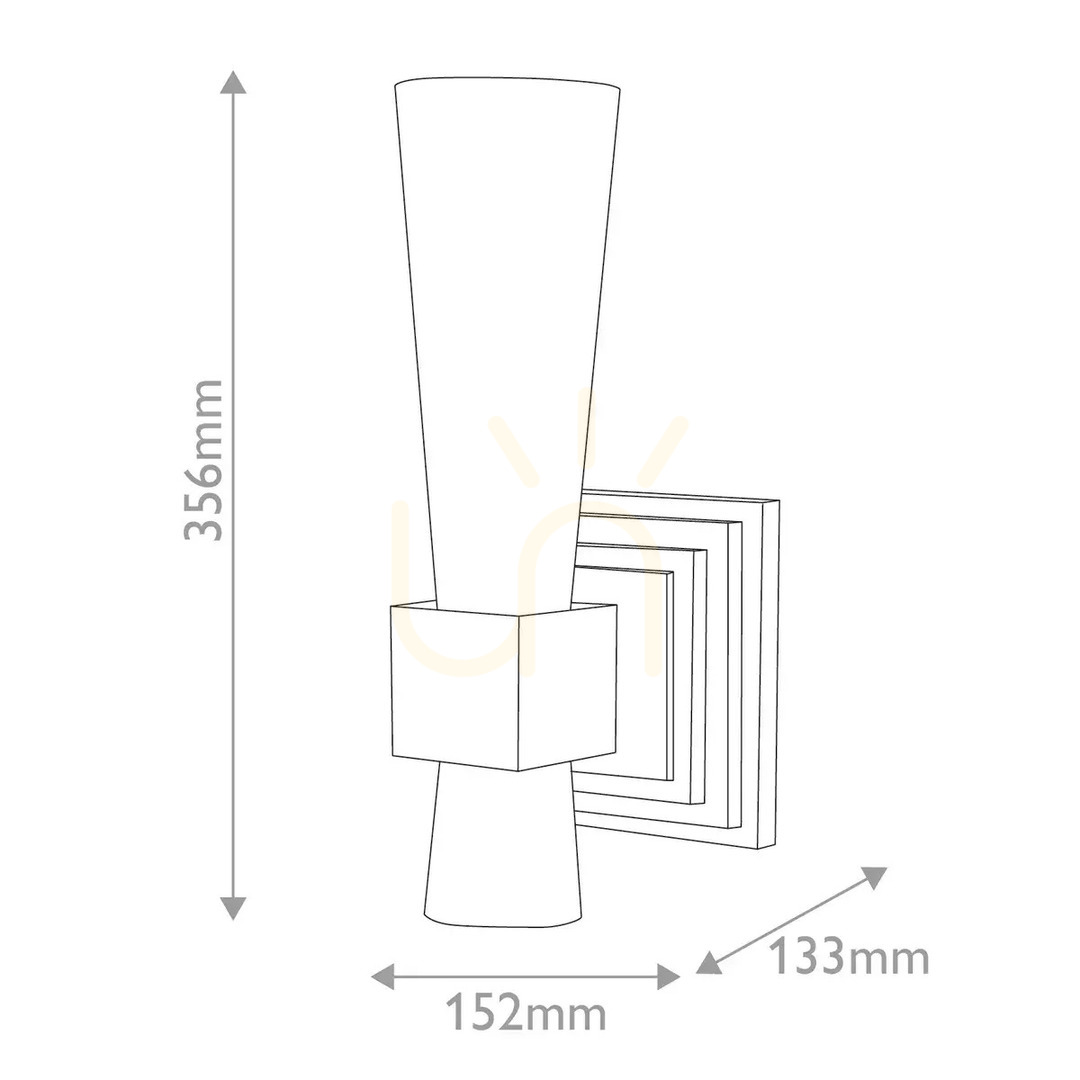 Zeige Kristy Wandleuchte - 1 Lichtquelle - Faded gold Elstead Kristy Wandleuchte - 1 Lichtquelle - Faded gold Elstead