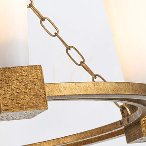 Kristy Kronleuchter - 4 Lichtquellen - Faded gold Elstead 3 Kristy Kronleuchter - 4 Lichtquellen - Faded gold Elstead small 3