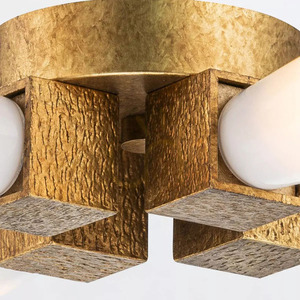 Kristy Pendelleuchte - 4 Lichtquellen - Faded gold Elstead 1 Kristy Pendelleuchte - 4 Lichtquellen - Faded gold Elstead small 1