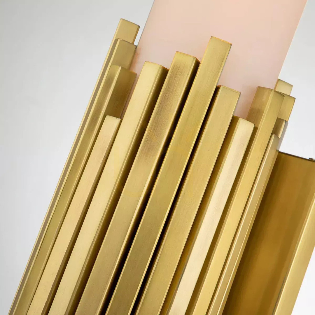 Anzeige Marvele Wandleuchte - 2 Lichtquellen - Aged brass Elstead Marvele Wandleuchte - 2 Lichtquellen - Aged brass Elstead