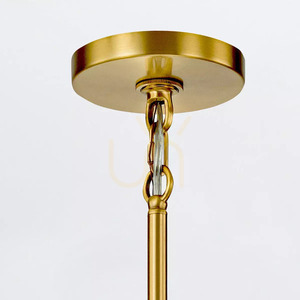 Marvele Kronleuchter - 6 Lichtquellen - Aged brass Elstead small 3