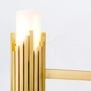 Marvele Kronleuchter - 6 Lichtquellen - Aged brass Elstead small 4