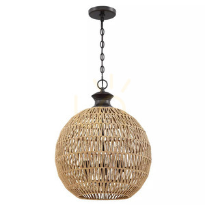 Pendelleuchte Casablanca - 3 Leuchtmittel - Palladian-Bronze Elstead small 6