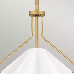 Mejia Pendelleuchte - 1 Lichtquelle - Aged brass Elstead small 3