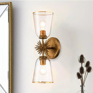 Stehende Wandleuchte - 2 Lichtquellen - Faded gold Elstead 3 Stehende Wandleuchte - 2 Lichtquellen - Faded gold Elstead small 3