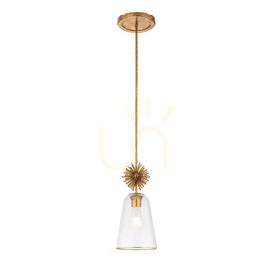 Pendelleuchte Staring, 1-flammig, Antikgold, Elstead 0 Pendelleuchte Staring, 1-flammig, Antikgold, Elstead small 0