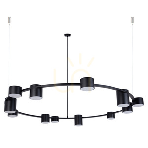 Kronleuchter Sigma KODO 12-flammig schwarz GX53 41339 small 0