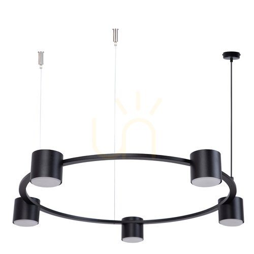 Prüfen Kronleuchter Sigma KODO 5 schwarz GX53 41335