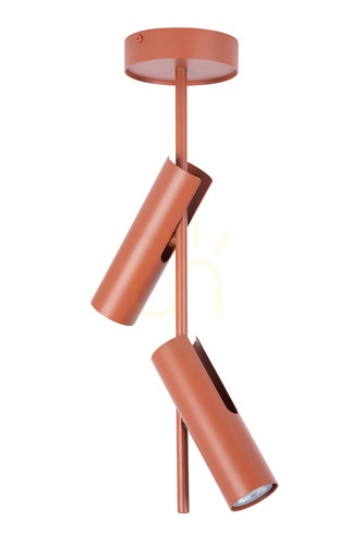Prüfen Plafond Sigma LEDA 2x GU10 ziegelrot beweglich 41147