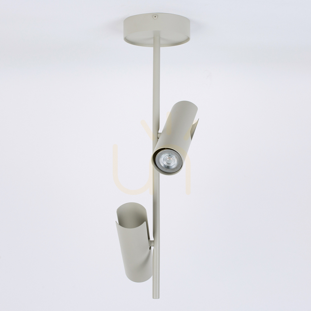 Anzeige Deckenleuchte Sigma LEDA 2 GU10 grau-beige bewegliche Schirme 41148 Deckenleuchte Sigma LEDA 2 GU10 grau-beige bewegliche Schirme 41148
