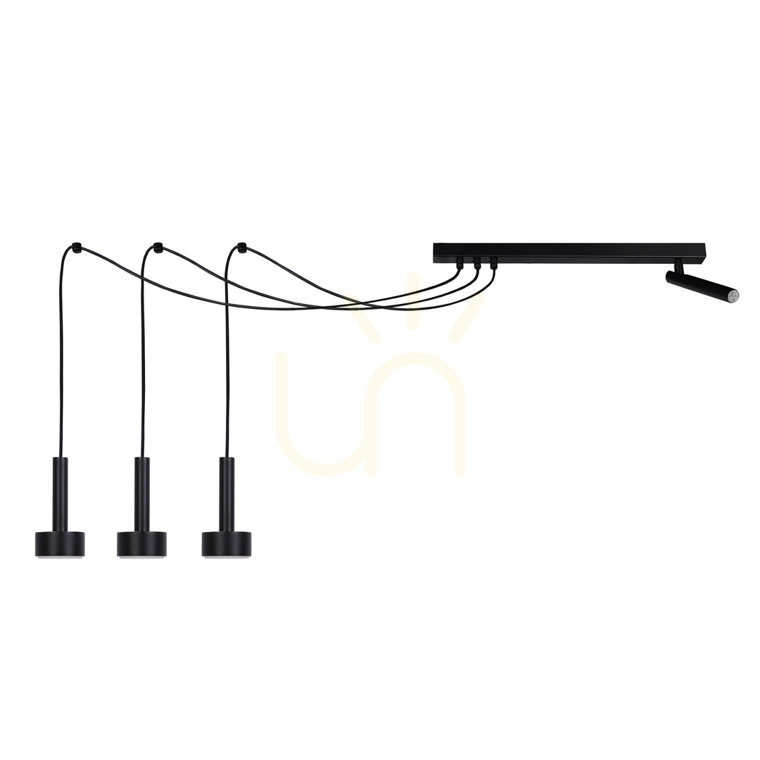 Prüfen Pendelleuchte Sigma STAMP Spider 4-flammig schwarz GX53 41255 Pendelleuchte Sigma STAMP Spider 4-flammig schwarz GX53 41255