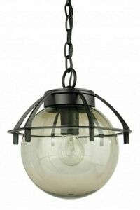 Außen-Pendelleuchte SU-MA K 1018/1/KPO Patina Gold Ø25 cm E27 IP43 small 1