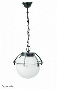 Außen-Pendelleuchte SU-MA K 1018/1/KPO Patina Gold Ø25 cm E27 IP43 small 2