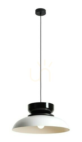 Prüfen Pendelleuchte Aldex Aldo Weiß Schwarz Holz 47 cm 1152G2_3_C