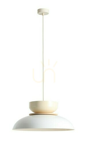 Prüfen Pendelleuchte Aldex Aldo Light Weiß Glanz Creme Metall 47 cm 1152G2_9_J