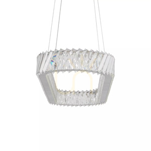 Kristall-Kronleuchter Nowodvorski LUXORA OVAL LED 11707 Nickel 40 W 120 cm small 4