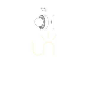 Wandleuchte CLAY S 11750 Nowodvorski small 1