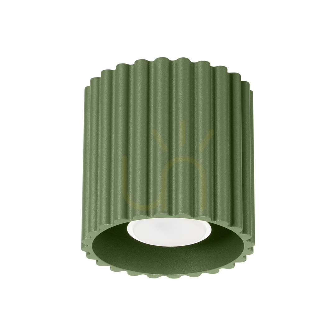 Plafond AURA 1 olivgrün GU10 Sollux