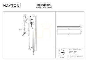 Wandleuchte ORIGN MOD311WL-L70B3K Maytoni small 9