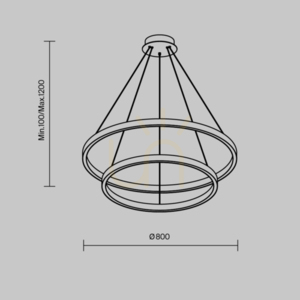 RIM Pendelleuchte MOD058PL-L74BSK Maytoni small 6