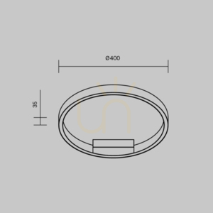 Plafond RIM MOD058CL-L25BSK Maytoni small 5