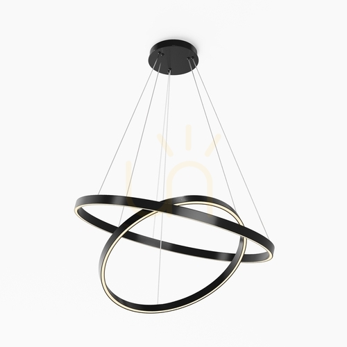 Prüfen RIM Pendelleuchte MOD058PL-L74BK Maytoni