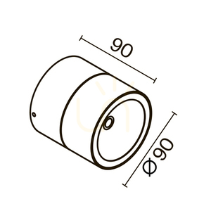 SPIN O310CL-L5GF3K Außenplafonds IP54 Maytoni small 10