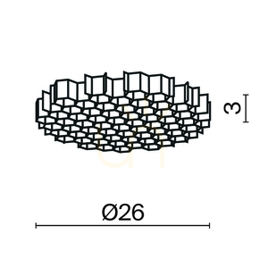 Accessoire Honigwabe-D26 Maytoni small 5