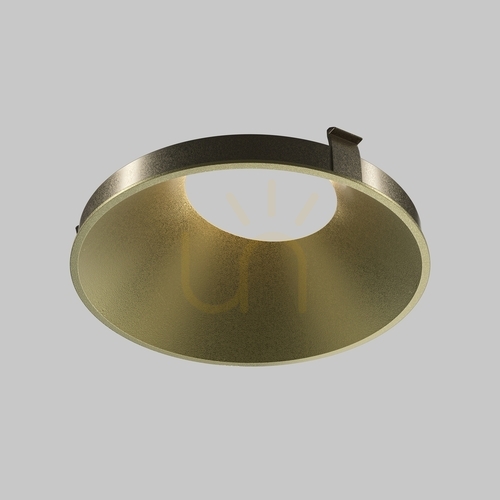 Prüfen Dekorativer Reflektorring Wise Ring057-10-MG von Maytoni, Mattgold